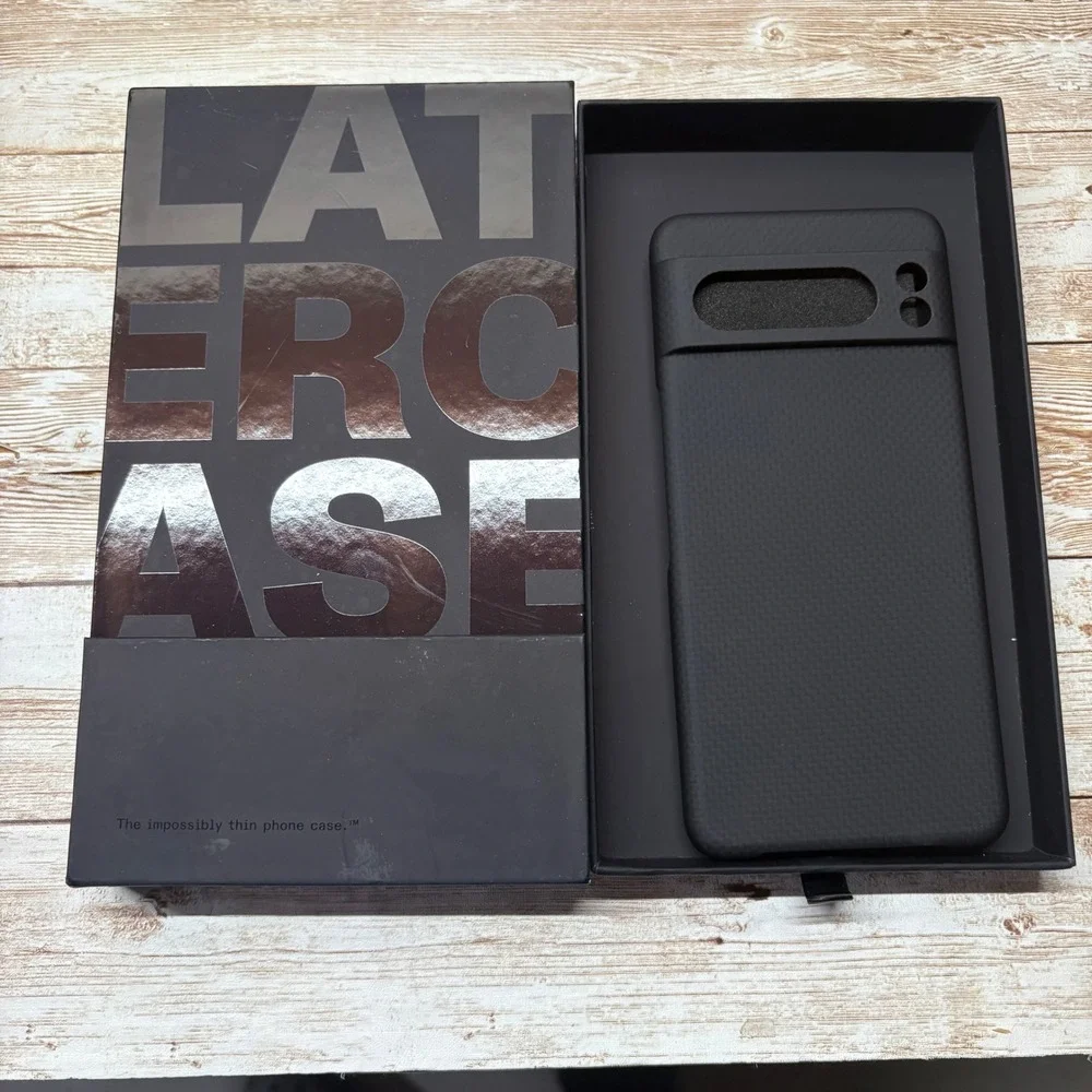 Latercase Pixel 8 Pro Midnight Thin Phone Case Featherweight New Open‎ Box